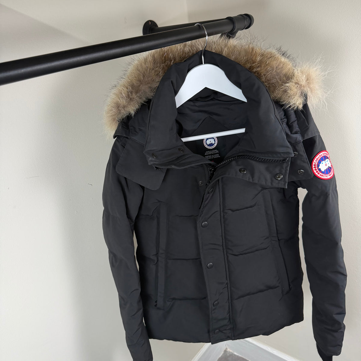 Canada Goose Wyndham Parka Black - XS Fusion 18.5’’