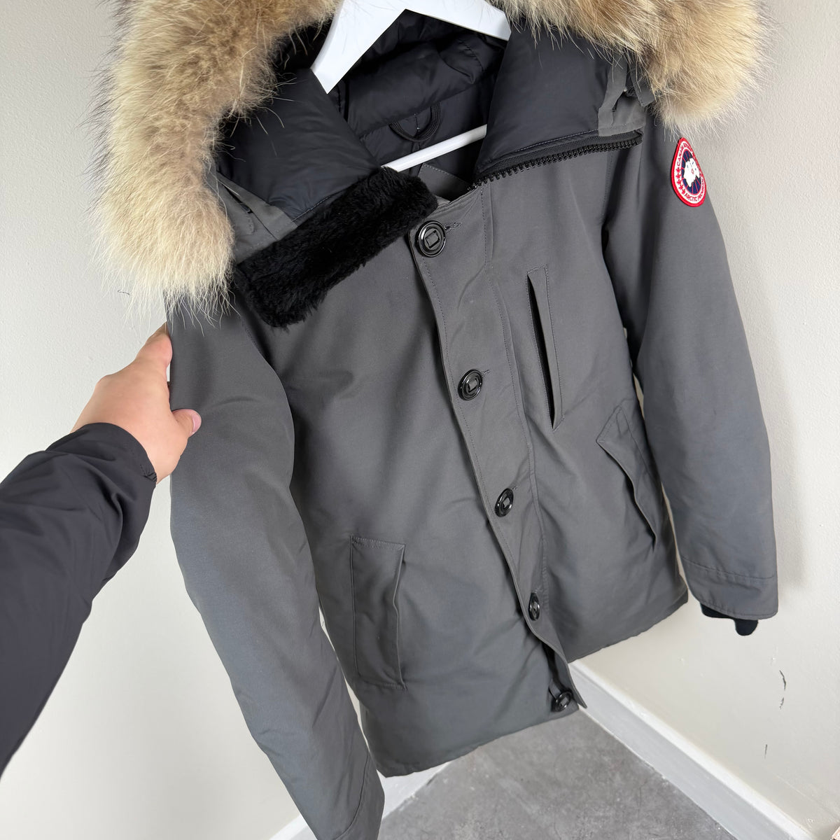 Canada Goose Grey Chateau Parka - Small 21’’