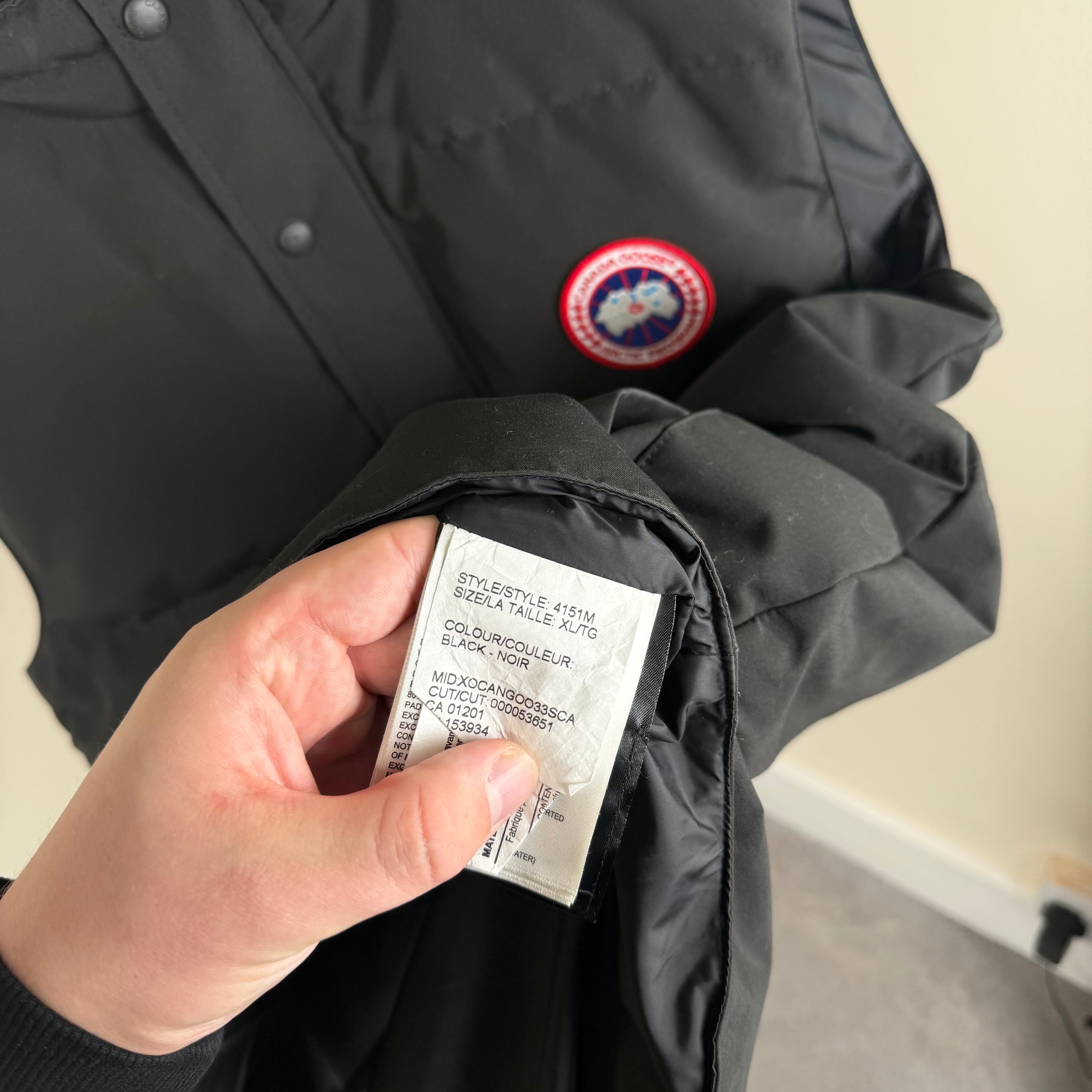 Canada Goose Freestyle Gilet Black - Large 23’’