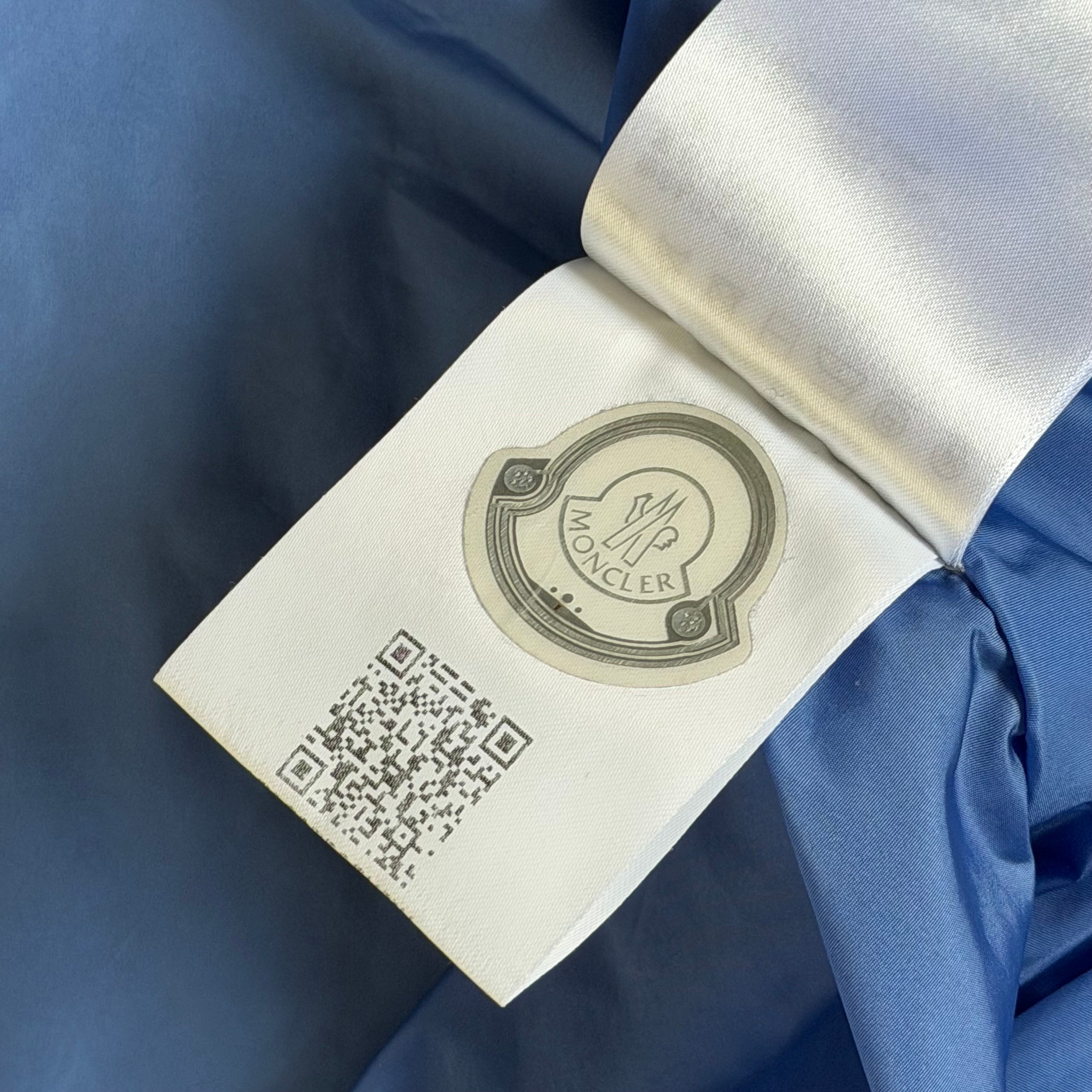 Moncler Atlin Blue Windbreaker - Large (4) 24’’