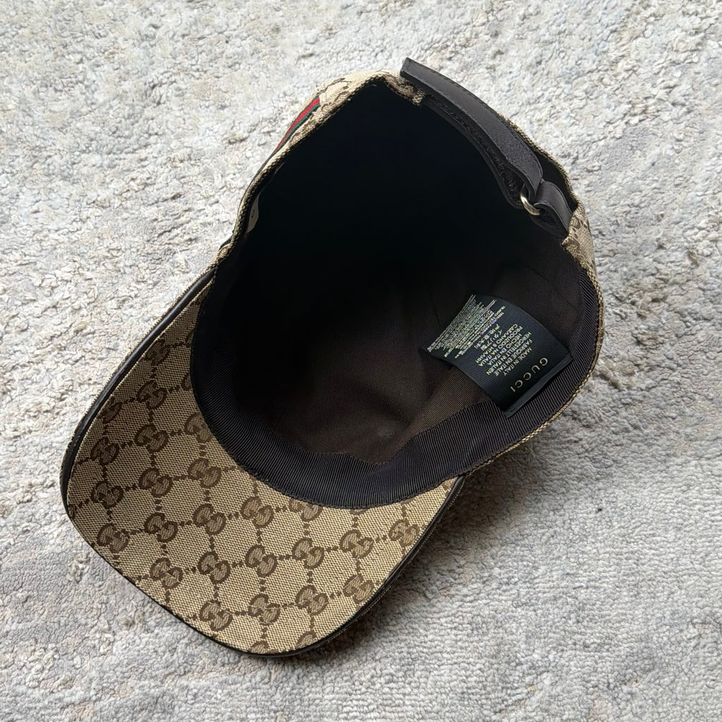 Gucci GG Baseball Cap Biege - Medium (58cm)
