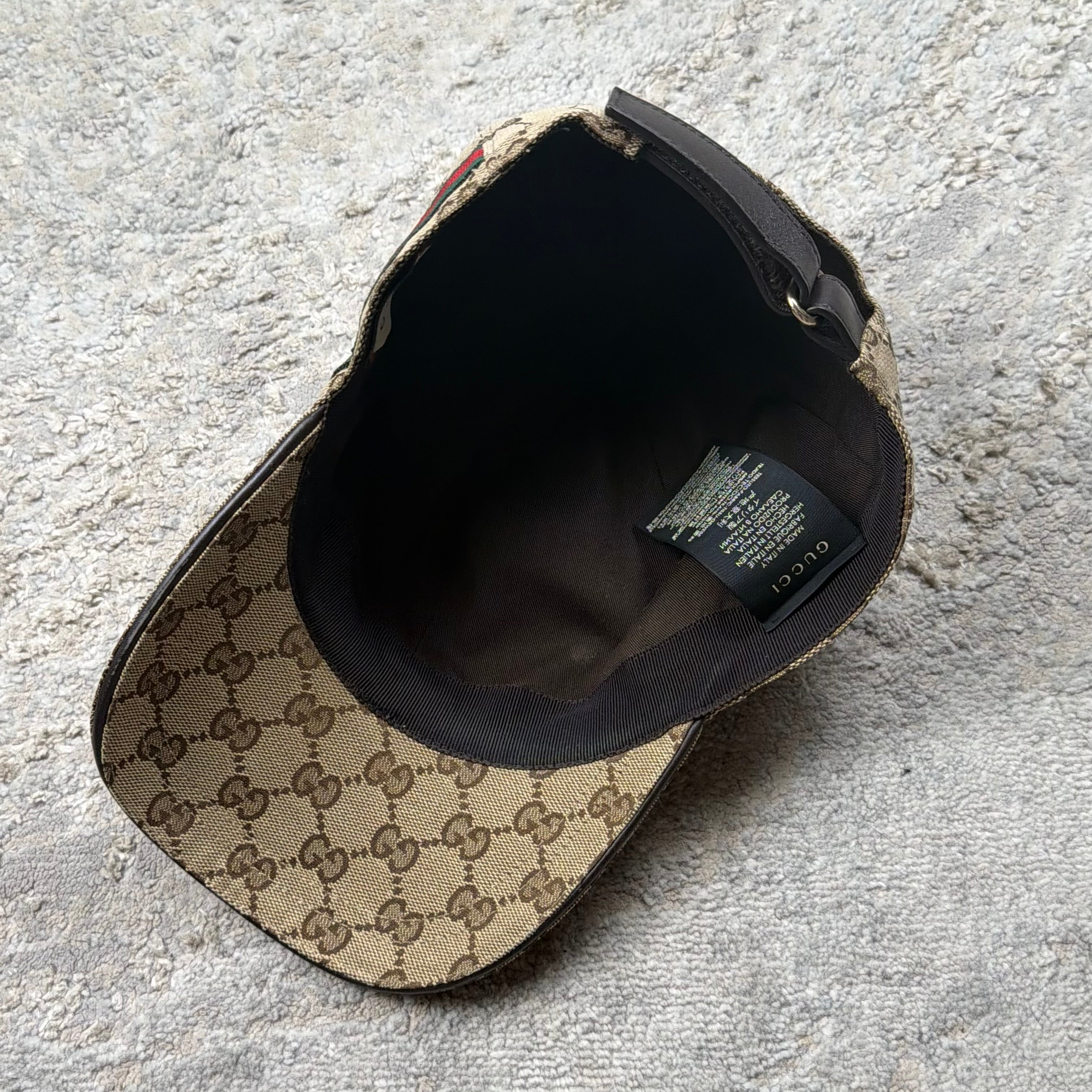 Gucci GG Baseball Cap Biege - Medium (58cm)
