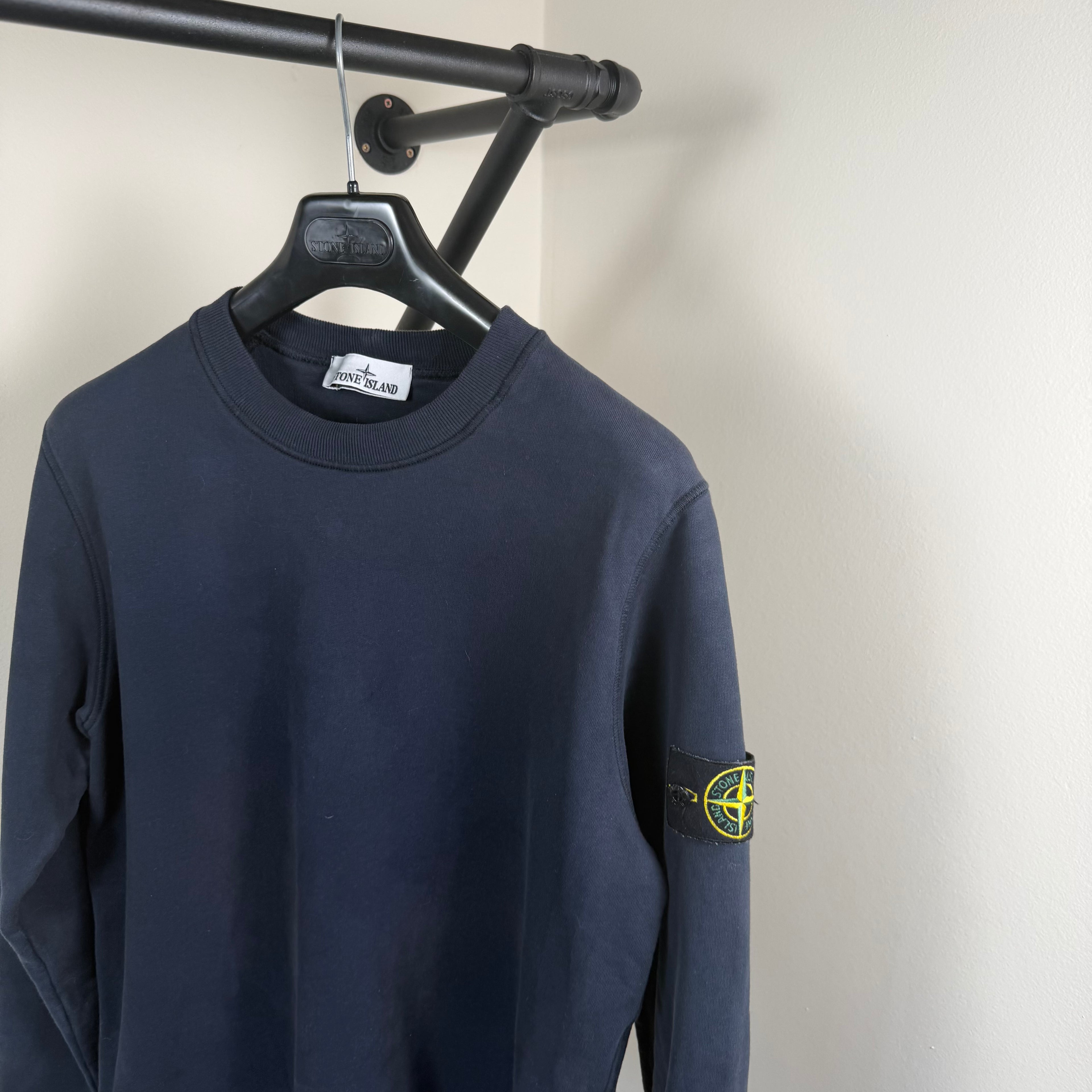 Stone Island Navy Crewneck - Medium 21’’