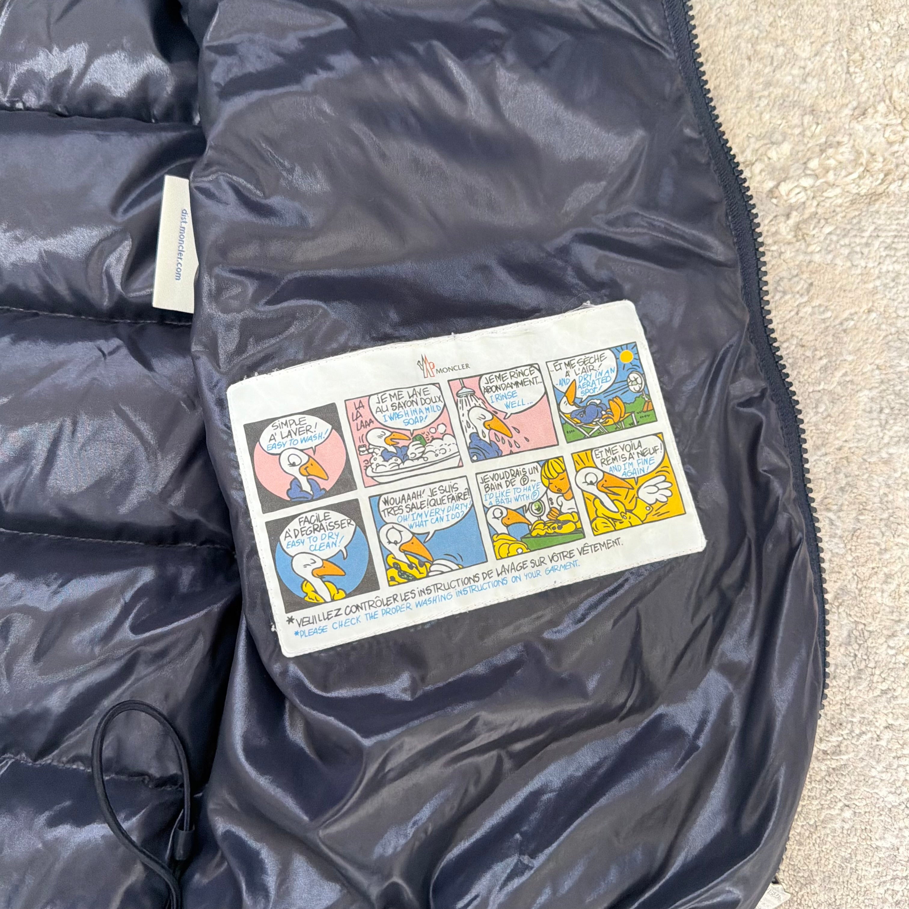 Moncler Parpaillon Navy Gilet - Small (2)