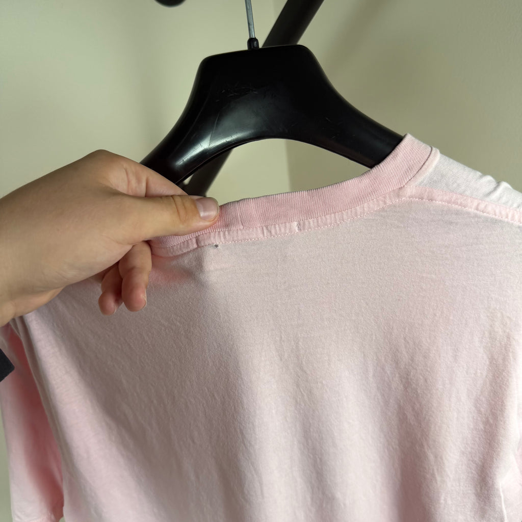 Stone Island Pink Graphic T-Shirt - Medium 19.5’’