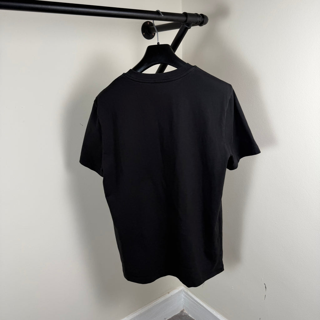 Moncler Black Graphic T-Shirt - Large 21’’