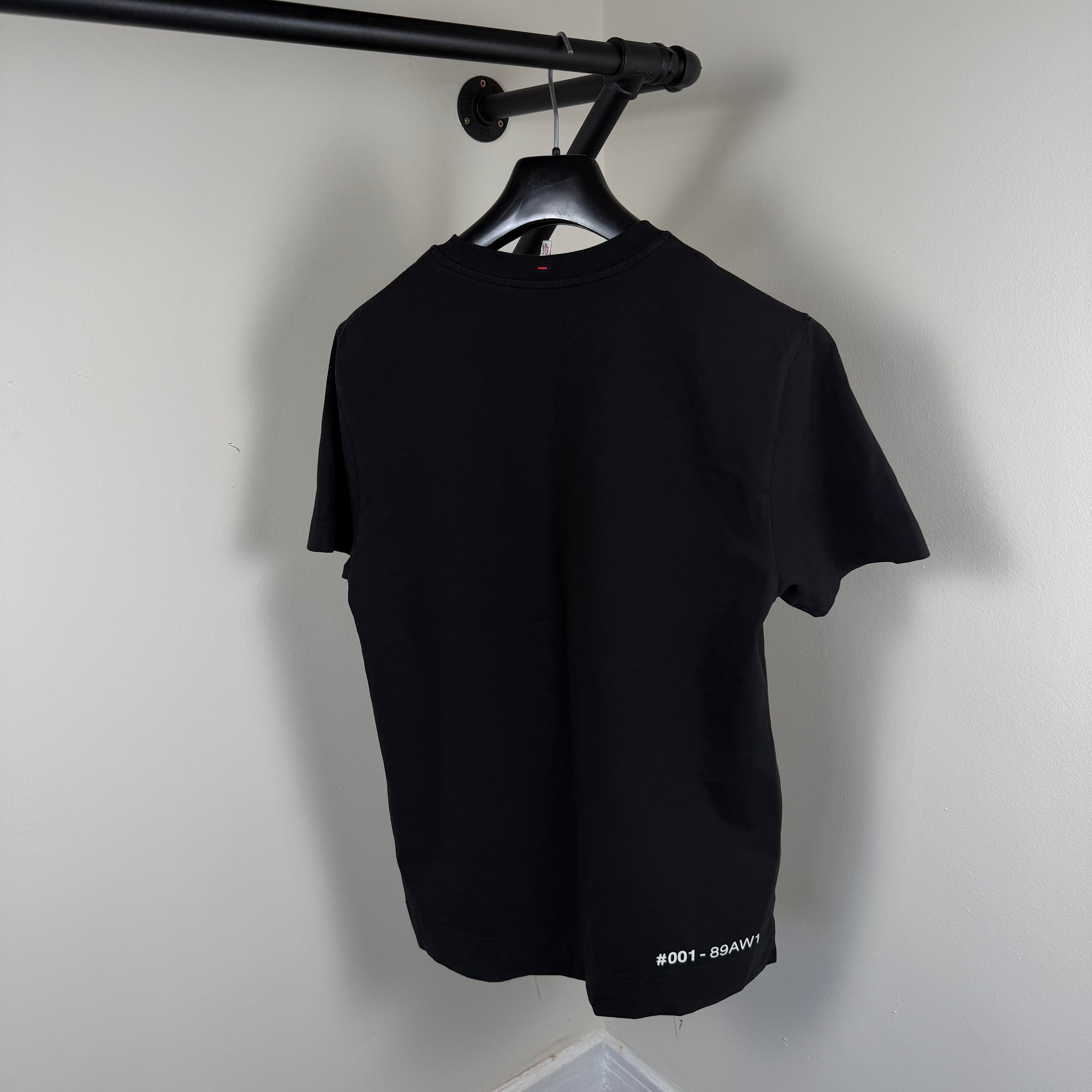 Moncler Black Grenoble T-Shirt - Medium 19.5’’