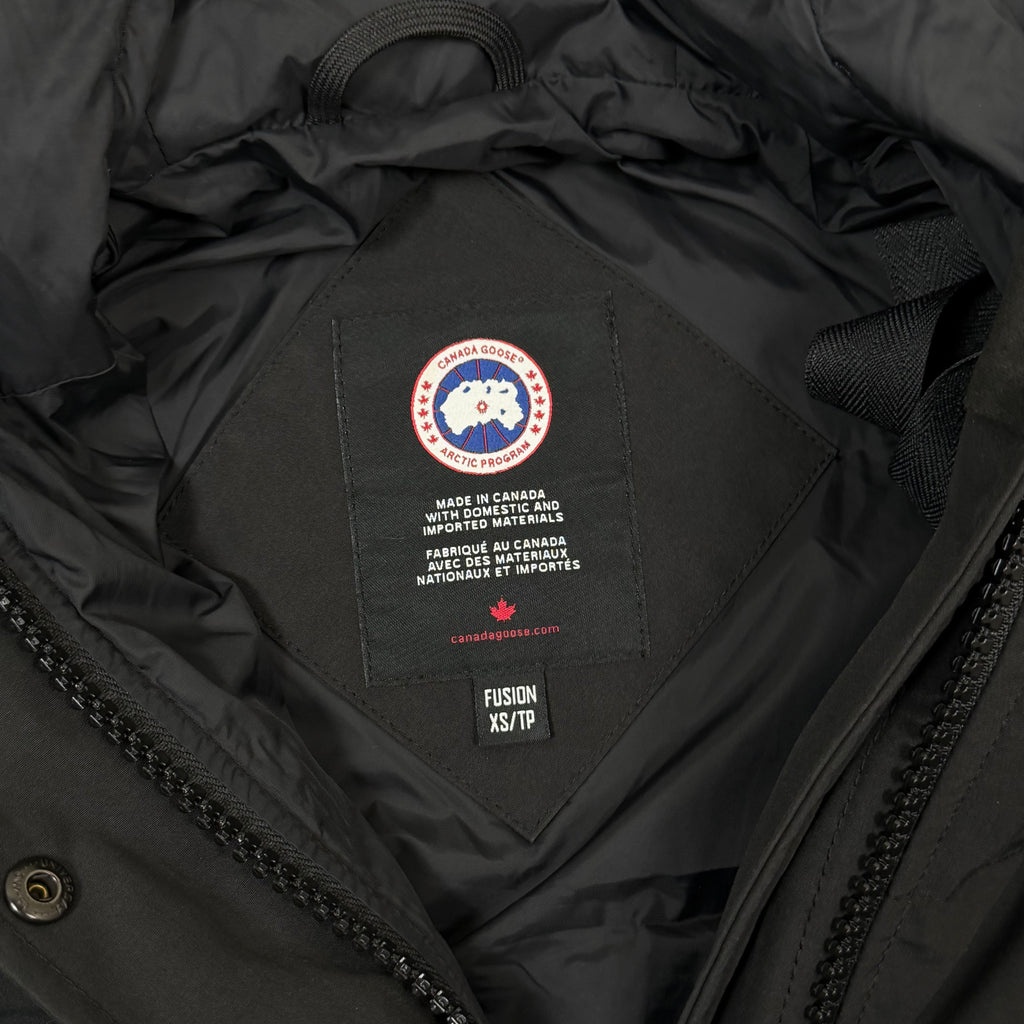 Canada Goose Black Shelbourne Parka Women’s - XS Fusion (6UK 18’’)